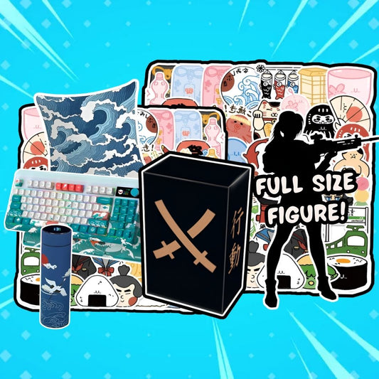 1 FIGURE & 3 ANIME ITEMS BOX