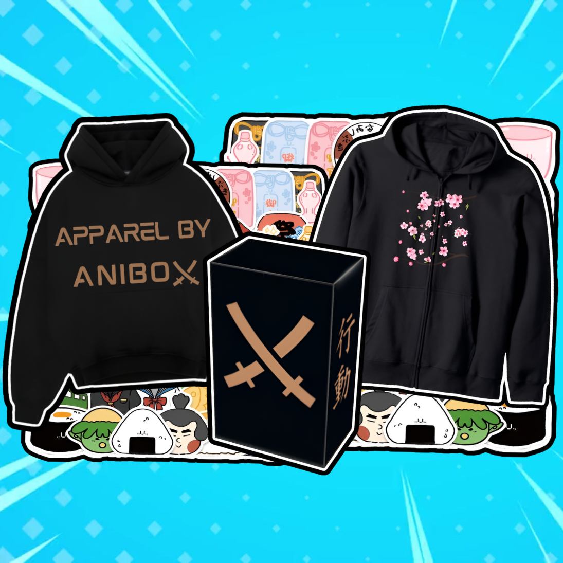 1 ANIME HOODIE + BUNDLE