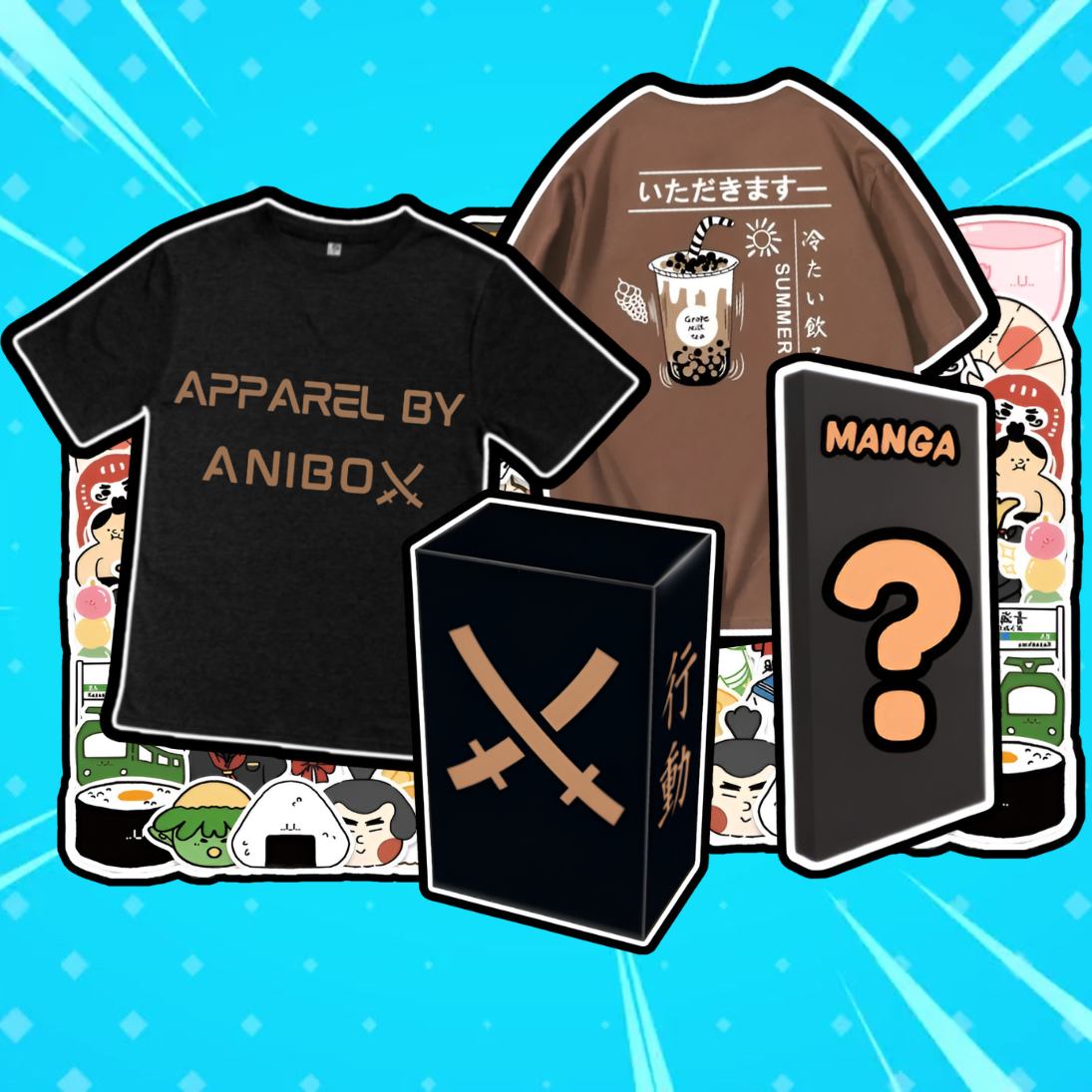 1 MANGA & ANIME SHIRT BUNDLE